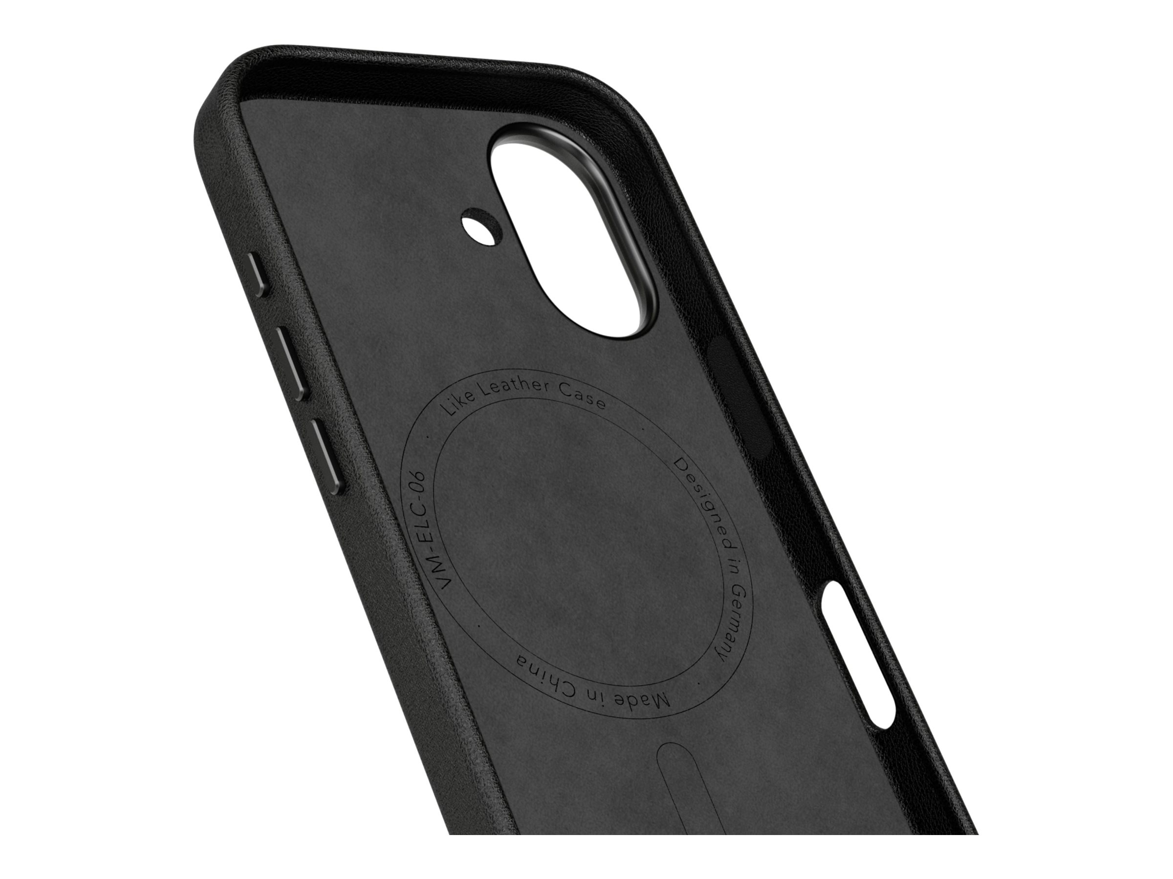 Vonmählen Like Leather - Hintere Abdeckung für Mobiltelefon - MagSafe-Kompatibilität - Polycarbonat (PC), Ansicht 2