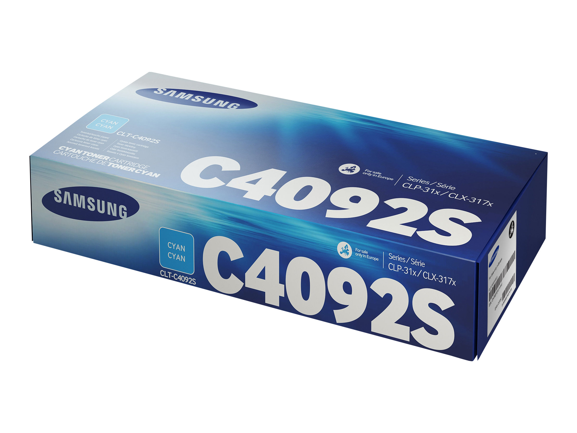 Samsung CLT-C4092S - Cyan - original - Tonerpatrone (SU005A)