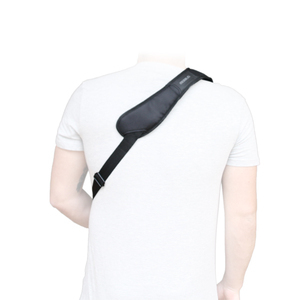 Mobilis ERGONOMIC SHOULDER STRAP . - Notebook - Schwarz - Karabinerhaken, Ansicht 2
