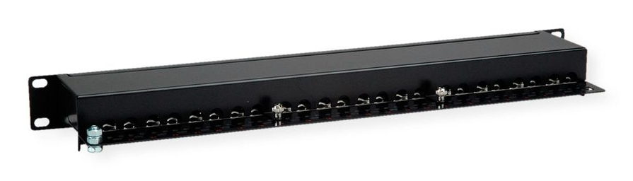 ROLINE Patch Panel - CAT 5e - Schwarz - 1U - 48.3 cm (19), Ansicht 2