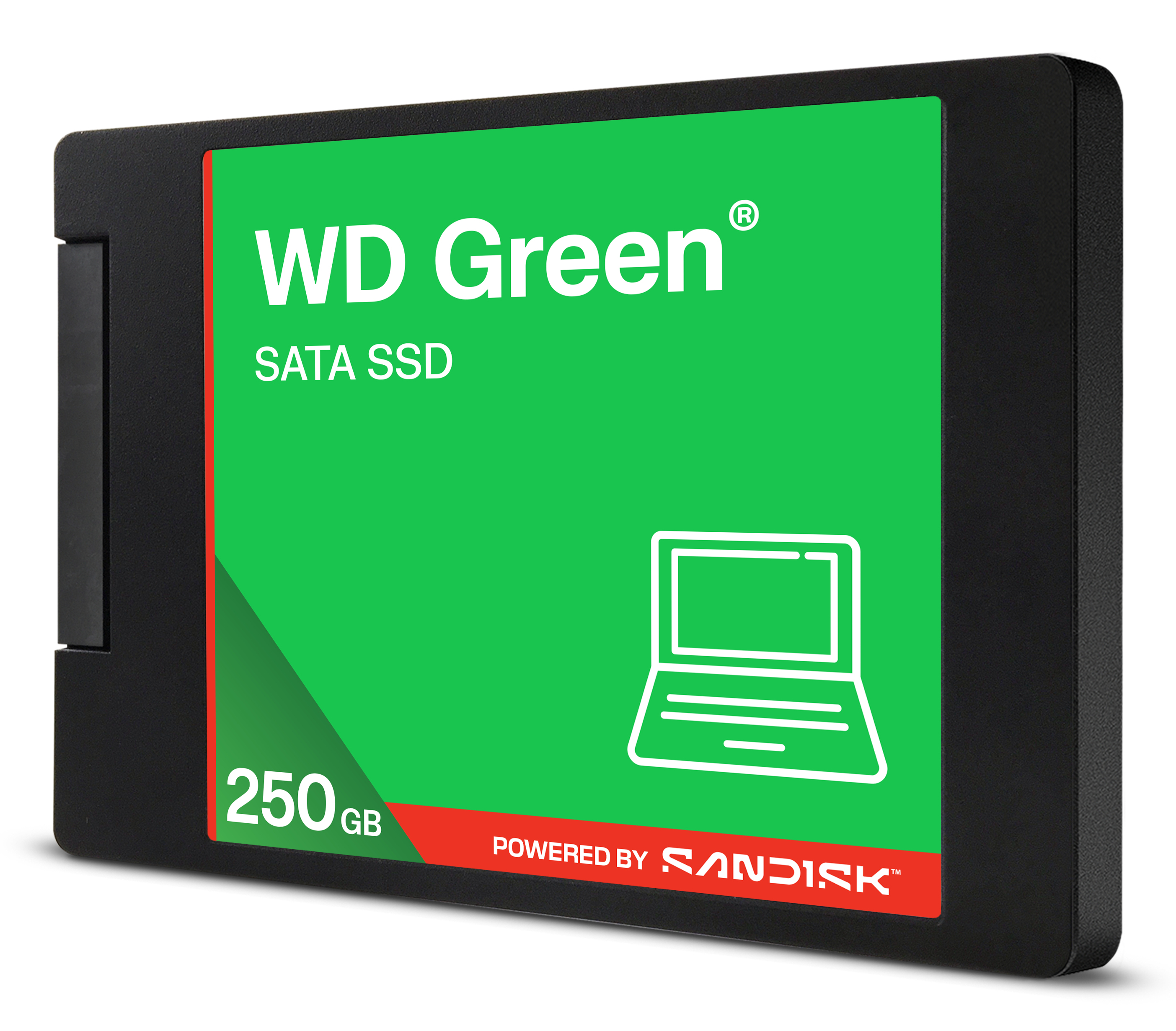 WD Green - SSD - 250 GB - gehäuft - intern - 2.5 (6.4 cm), Ansicht 3