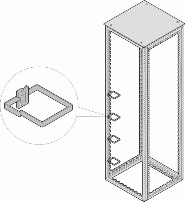 SCHROFF VARISTAR - Kabelverteilungsring (Packung mit 4), Ansicht 2