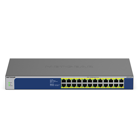 Netgear GS524PP - Switch - unmanaged - 24 x 10/100/1000 (PoE+), Ansicht 2