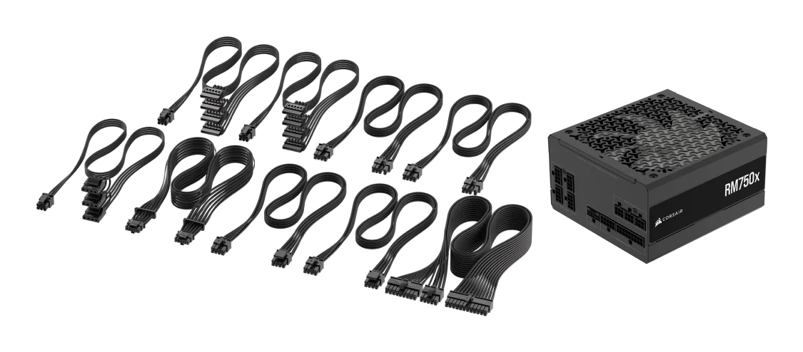 Corsair RMx Series RM750x - Netzteil (intern), Ansicht 4