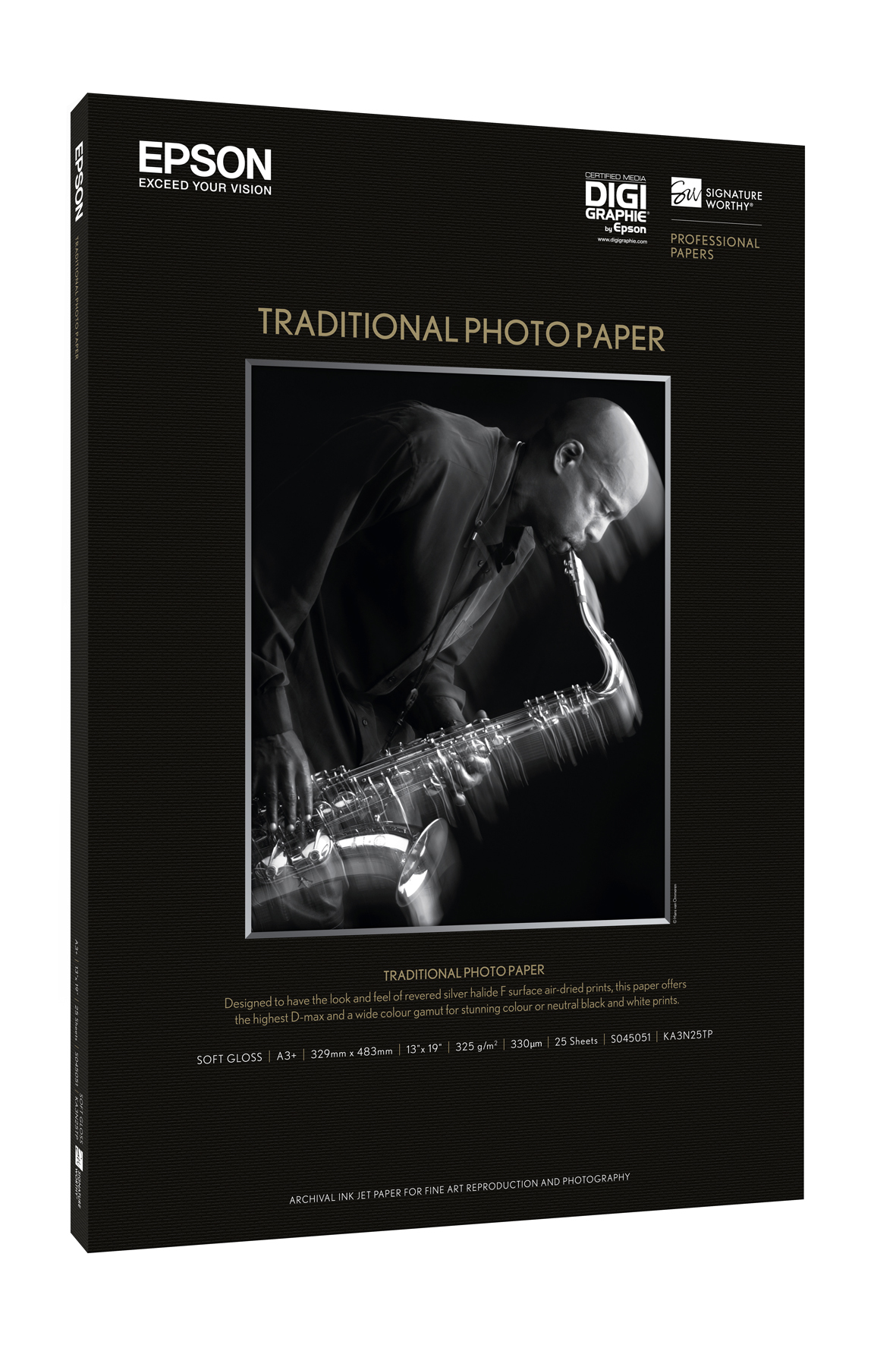 Epson Traditional Photo Paper - A4 (210 x 297 mm), Ansicht 3