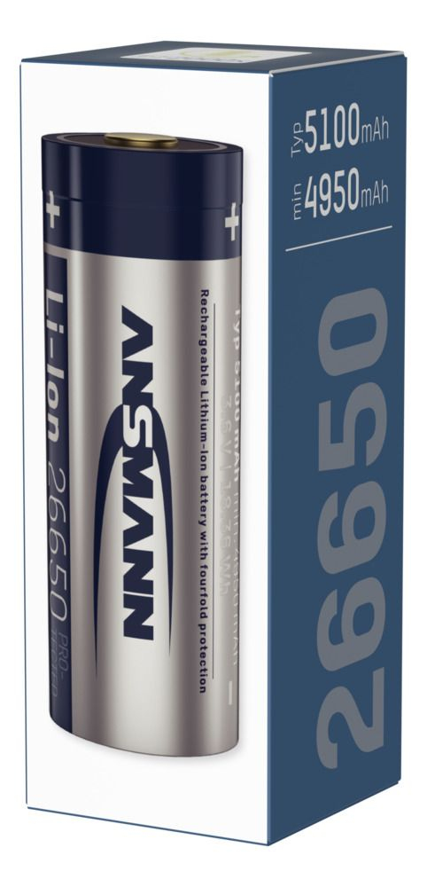 Ansmann 26650 USB-C Akku Li-Ion - Akku - Micro (AAA), Ansicht 3
