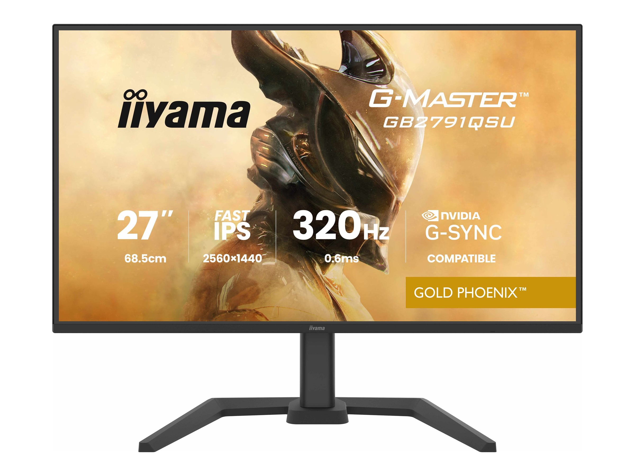 Iiyama G-MASTER Gold Phoenix GB2791QSU-B1 - LED-Monitor - Gaming - 68.6 cm (27")