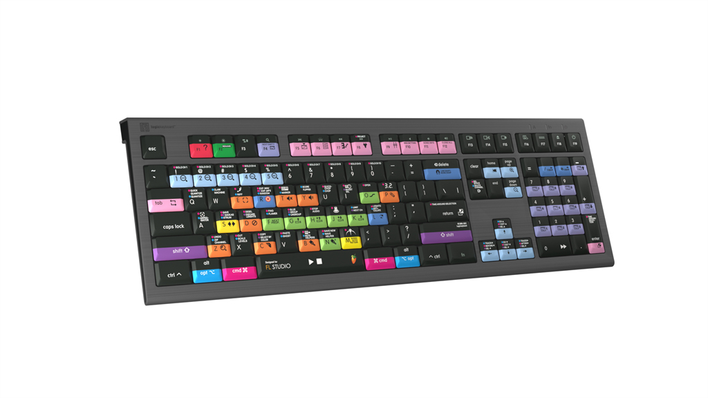 Logickeyboard FL Studio ASTRA2 - Tastatur - Mac - TL: UK, QWERTY, Ansicht 4