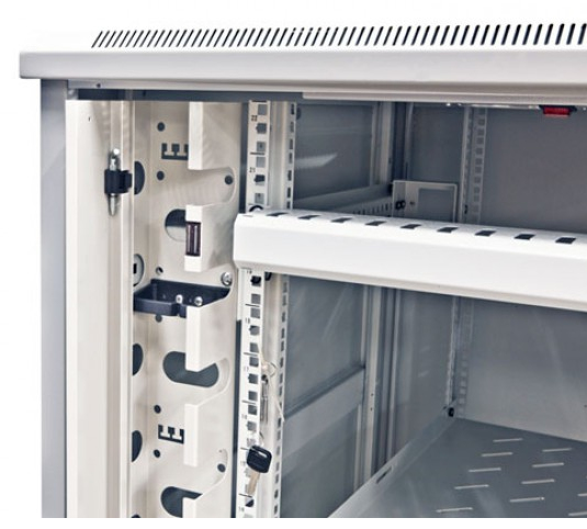 ALLNET ALL-SNB8832BDGRAU Rack 500 kg Freistehendes Gestell 32U Grau, Ansicht 4