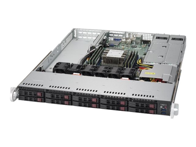 Supermicro SuperServer 1019P-WTR - Server - Rack-Montage - 1U - 1-Weg - keine CPU - RAM 0 GB - SATA - Hot-Swap 6.4 cm (2