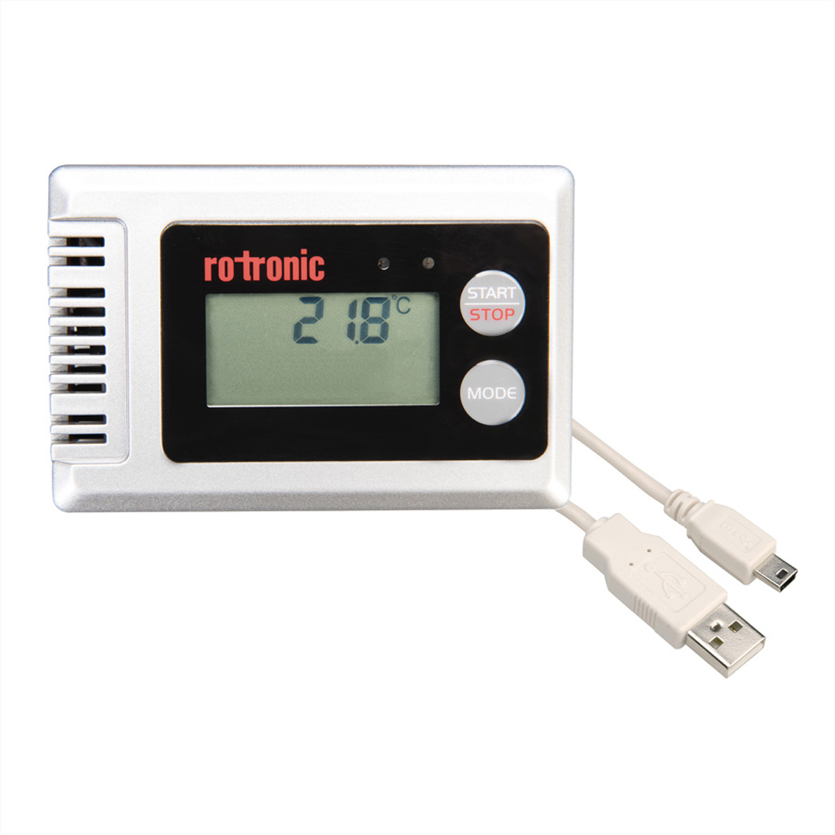 ROLINE HydroLog TL-1D Set Datenlogger Für Feuchte und Temperatur, Ansicht 2