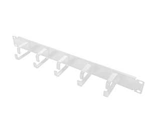 LogiLink Kabelmanagementleiste - Hellgrau, RAL 7035 - 1U - 48.3 cm (19), Ansicht 2