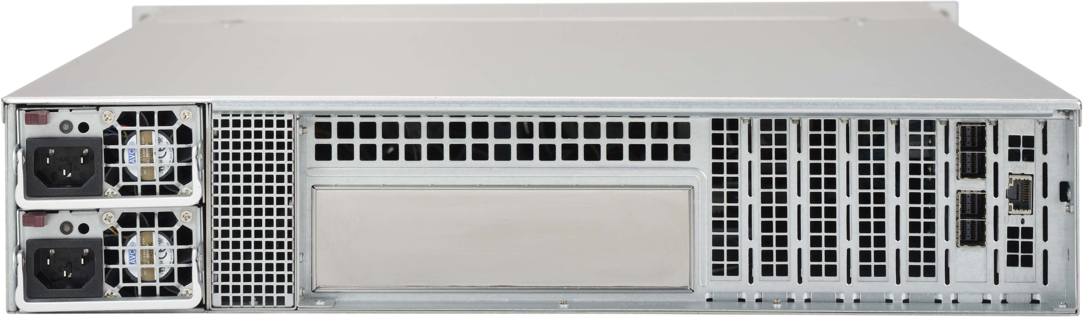 Supermicro SC826 BE1C-R609JBOD - Festplatten-Array - 12 Schächte (SATA-600 / SAS-3), Ansicht 2