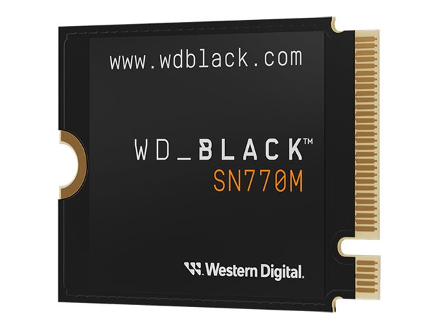 WD WD_BLACK SN770M WDS500G3X0G - SSD - 500 GB - mobile game drive - intern - M.2 2230 - PCIe 4.0 x4 (NVMe)