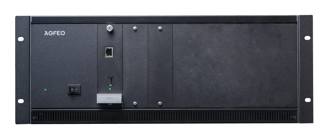 AGFEO ES 730 IT - Hybrid PBX - 4U - in Rack montierbar, Ansicht 4