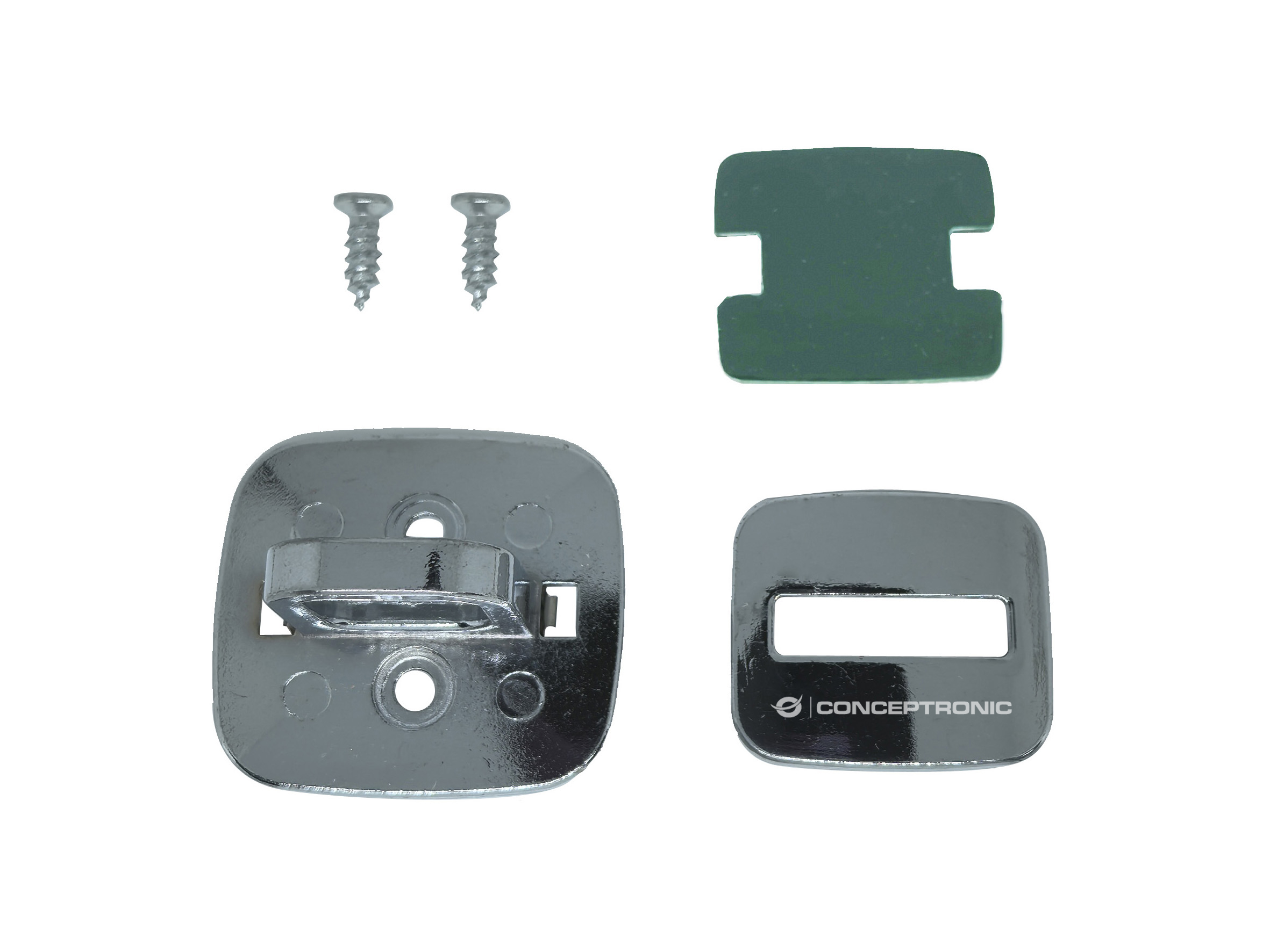 Conceptronic Tischhalterung Sicherheitsanker silber, Ansicht 2