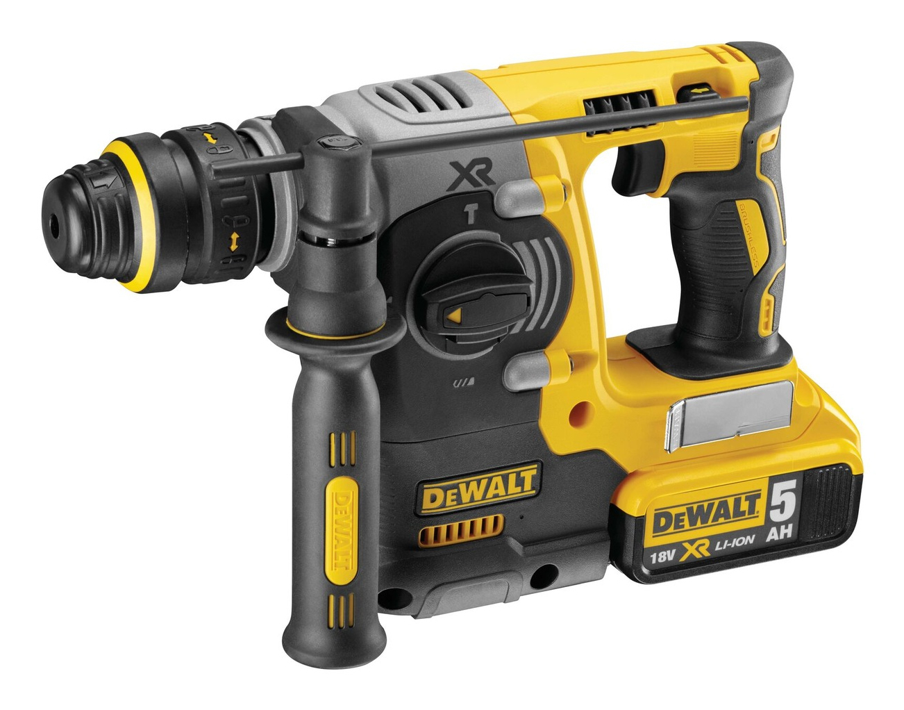 DeWalt DCH274P2T Akku-Bohr-/Meißelhammer inkl. Koffer + 2 Akkus 5.0Ah, Ansicht 2