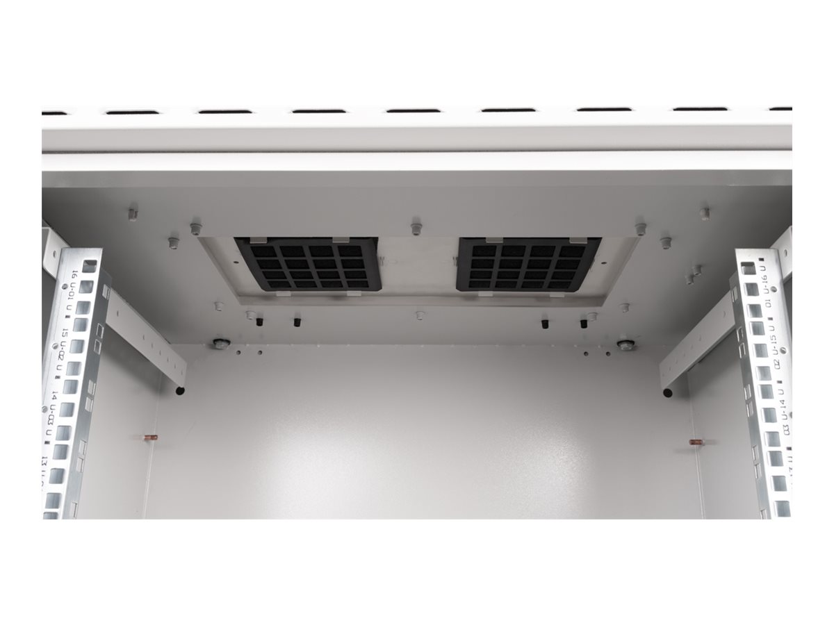 ROLINE Pro - Schrank Netzwerkschrank - außen, 600 x 450 mm (B x T), Ansicht 4