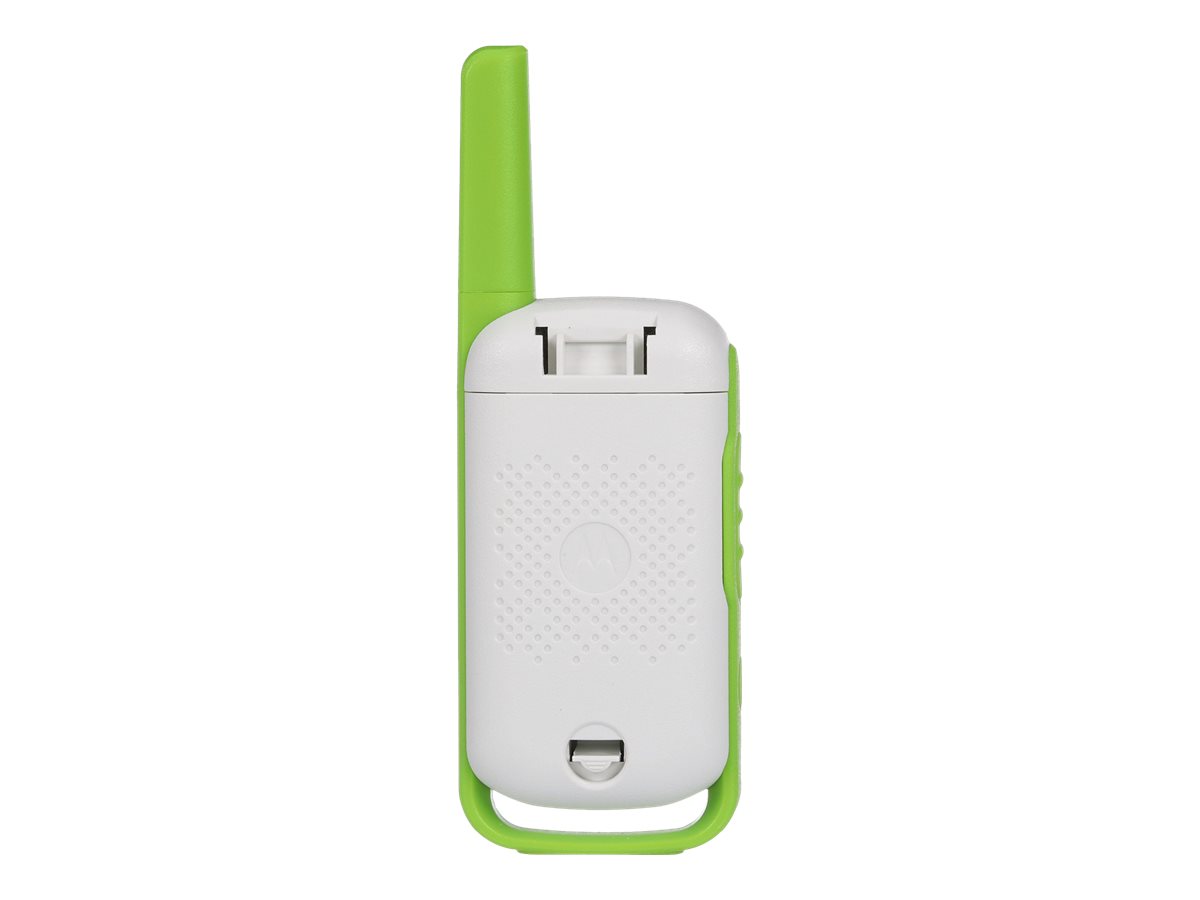 Motorola Solutions Zebra Talkabout T42 - Tragbar - Zwei-Wege Funkgerät - PMR - 446 MHz - 16 Kanäle - grün und weiß, Ansicht 4