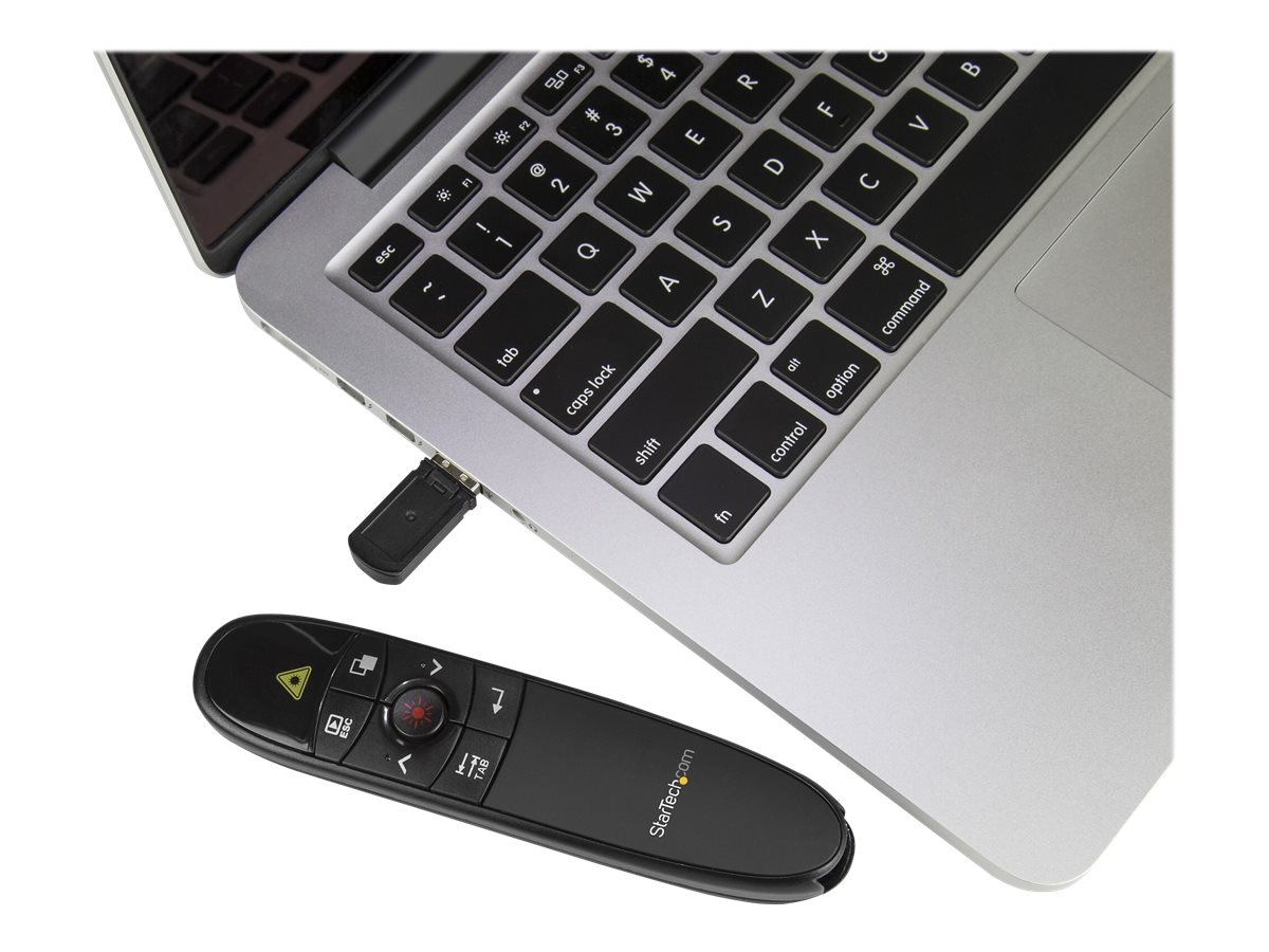 StarTech.com Präsentationsfernbedienung PRESREMOTE(Wireless Presenter, PPT Fernbedienung, USB PowerPoint Presenter, 27m), Ansicht 5