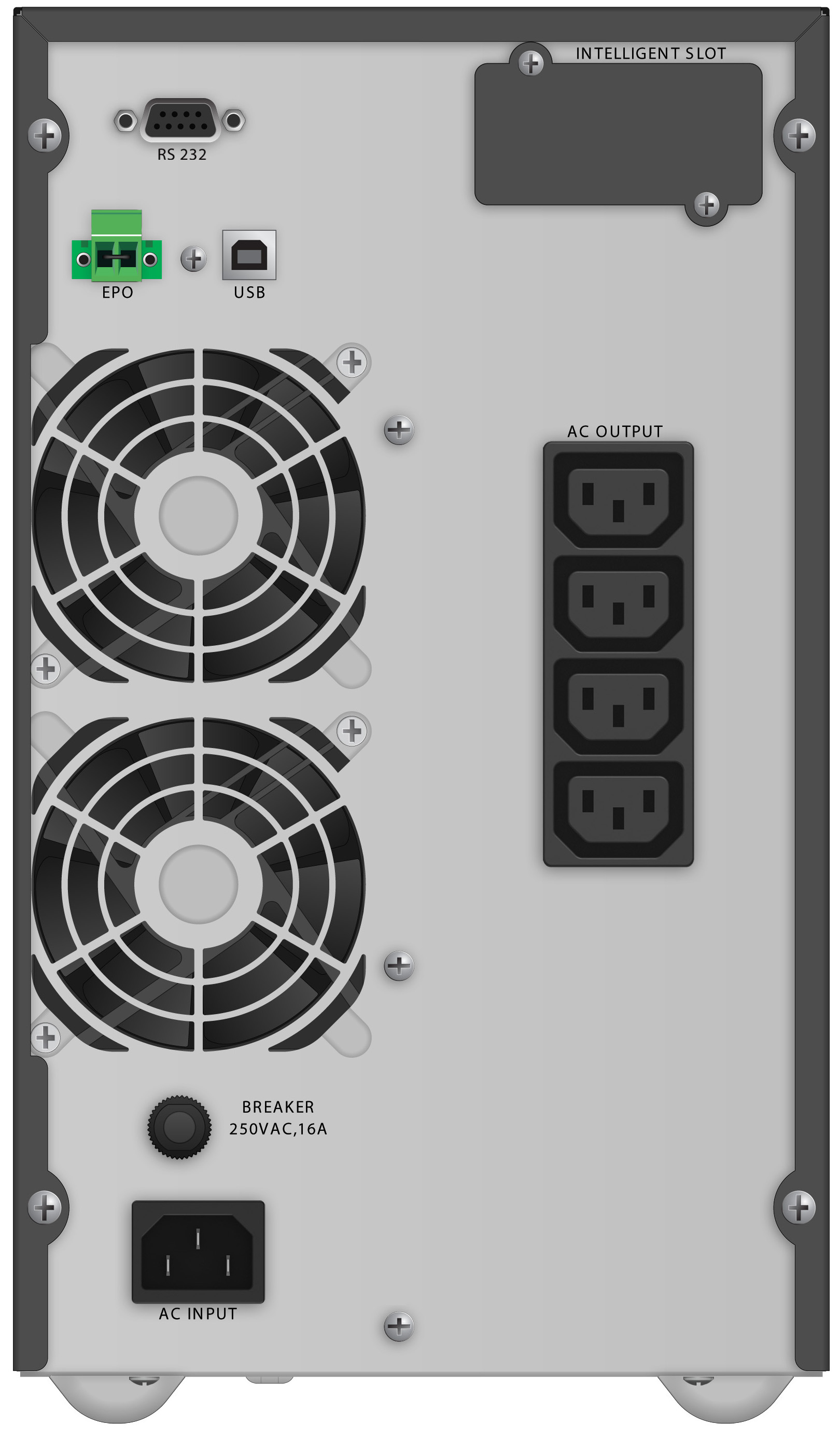 BlueWalker PowerWalker VFI 2000 TG - USV - 1800 Watt - 2000 VA 9 Ah, Ansicht 2