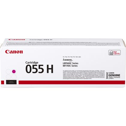 Canon 055 H - Hohe Ergiebigkeit - Magenta - original, Ansicht 2
