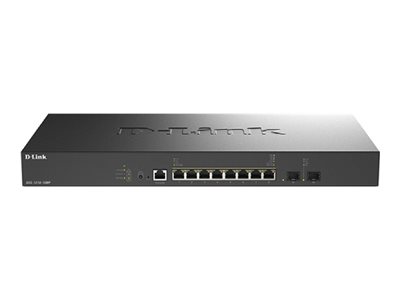 D-Link DXS 1210-10MP - Switch - managed - 8 x+ 2 10 Gigabit SFP+ - an Rack - Swi... - Switch - 200 Gbps