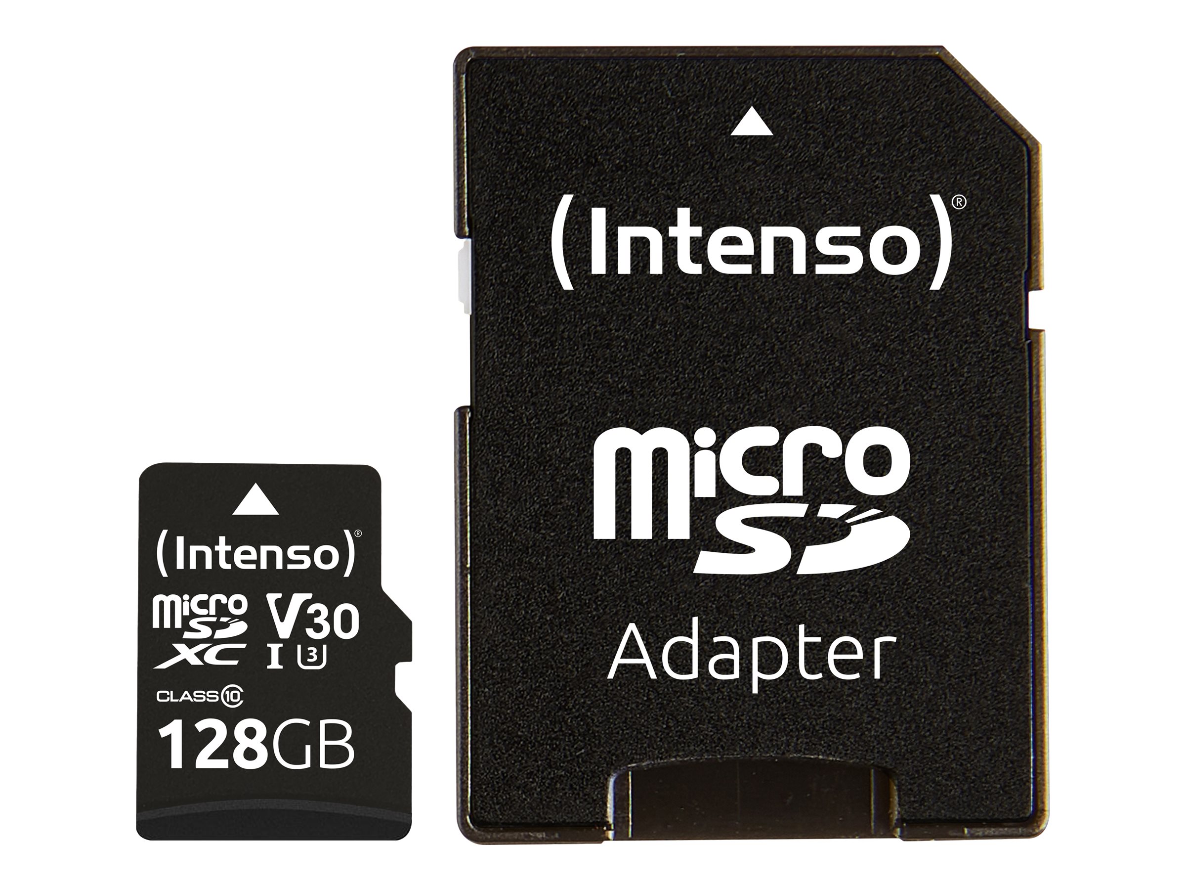 Intenso Professional - Flash-Speicherkarte (microSDXC-an-SD-Adapter inbegriffen), Ansicht 3
