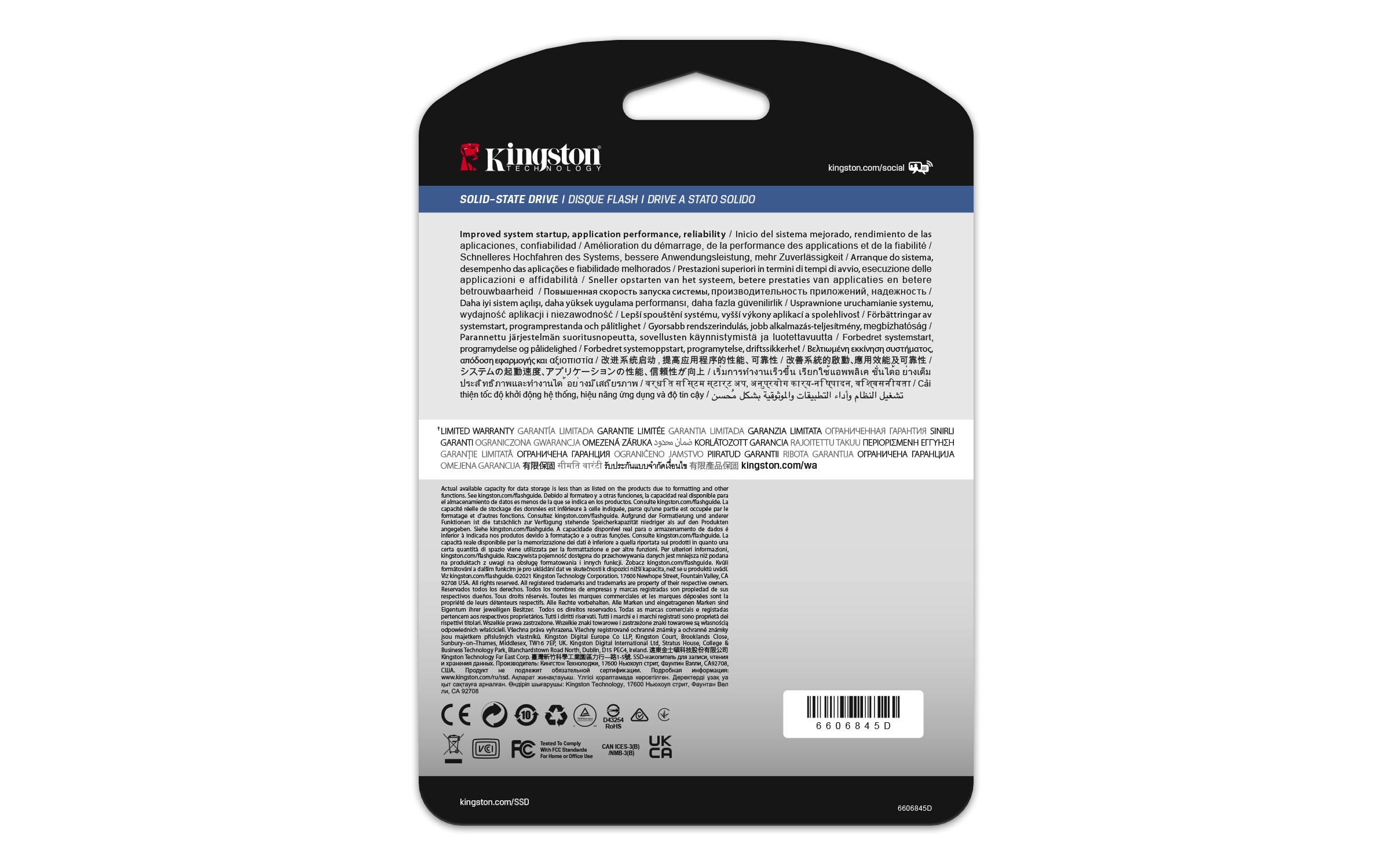 Kingston DC600M - SSD - Mixed Use - verschlüsselt - 3.84 TB - intern - 2.5 (6.4 cm), Ansicht 2