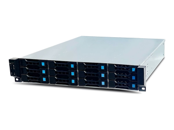 FANTEC SRC-2012X07-12G6G - Rack-Montage 2U - SSI CEB