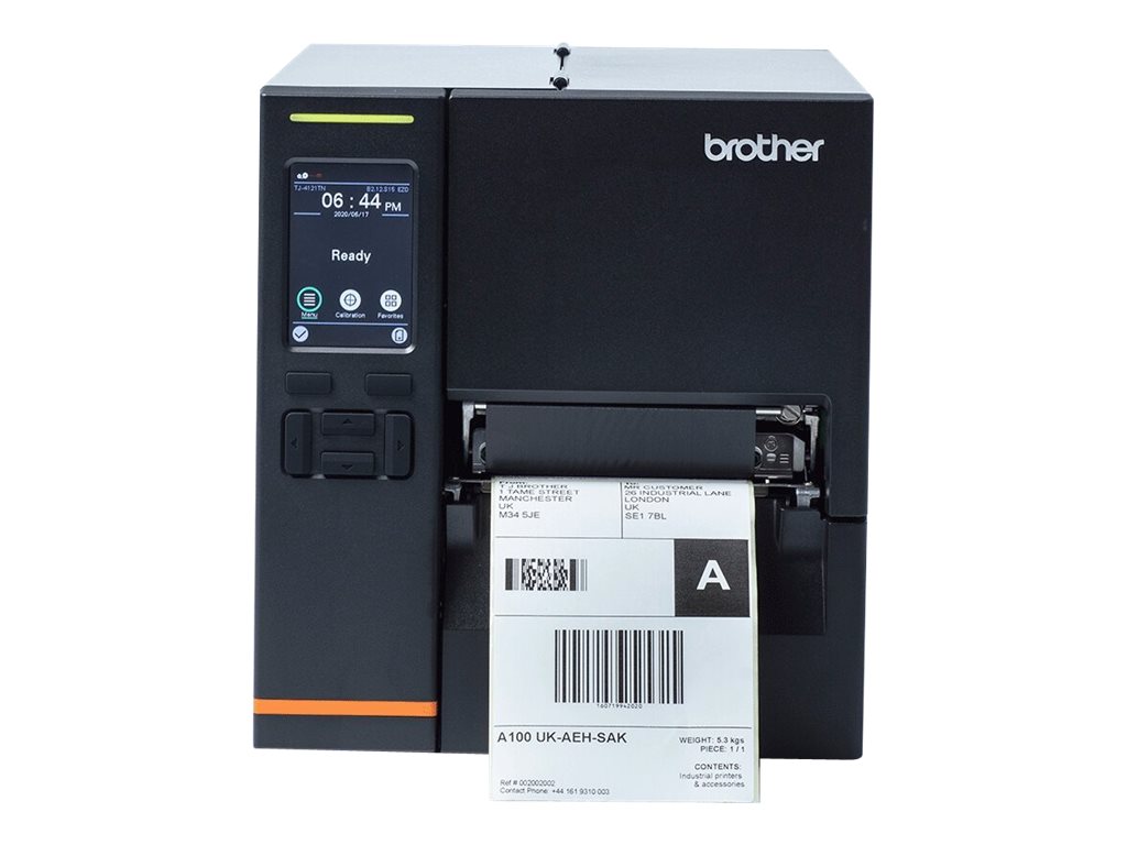 Brother TJ-4121TN - Etikettendrucker - Thermodirekt / Thermotransfer - Rolle (12 cm)