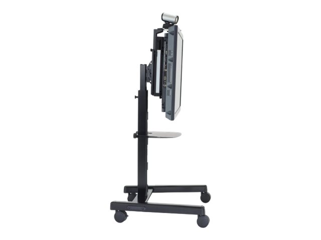 Chief Large Flat Panel Mobile Cart - For Displays 55-100 - Black - Aufstellung (Schnittstellengabel), Ansicht 2