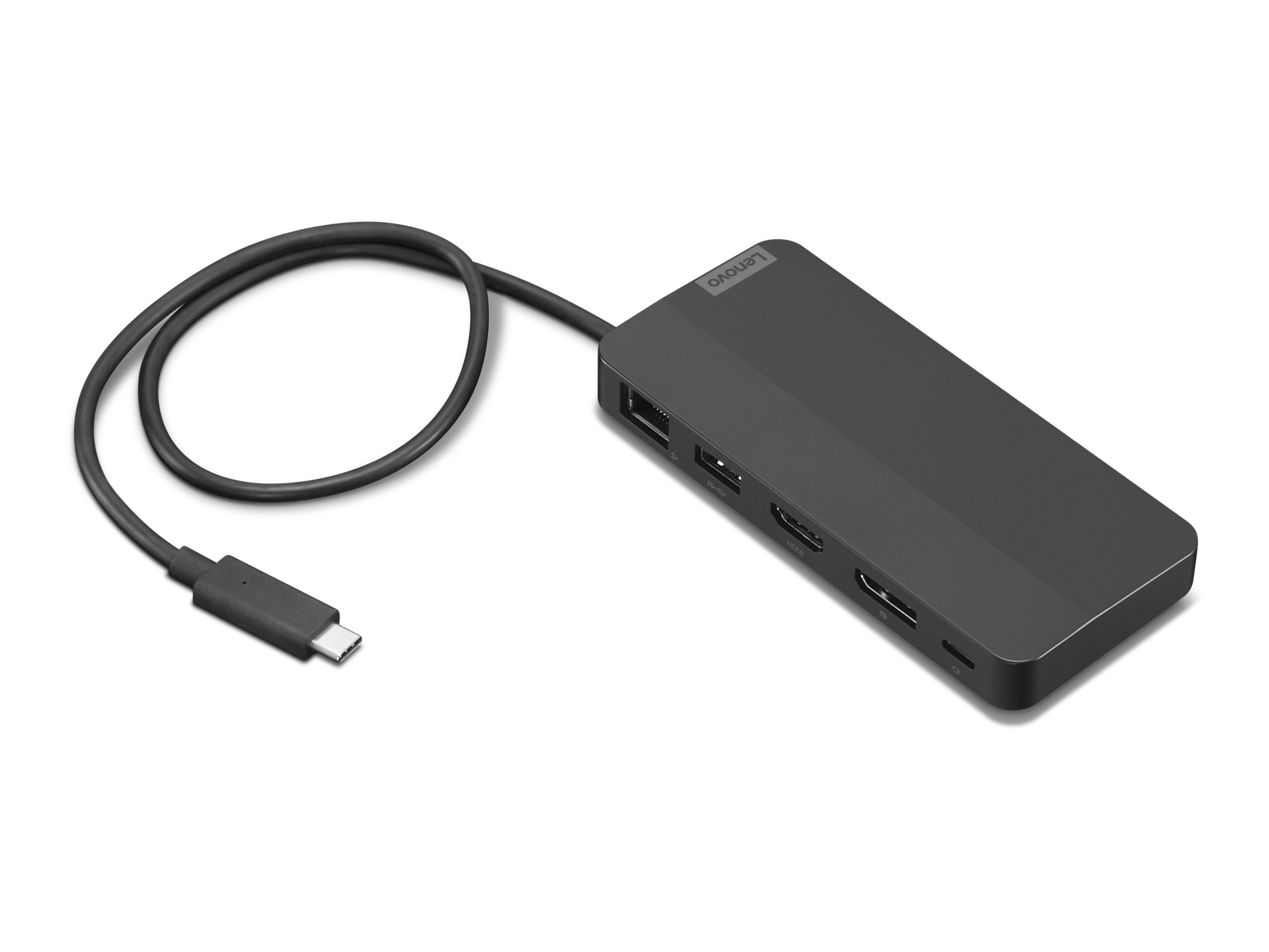 Lenovo 40B90000WW laptop-dockingstation & portreplikator Kabelgebunden USB 3.2 Gen 1 (3.1 Gen 1) Type-C Schwarz