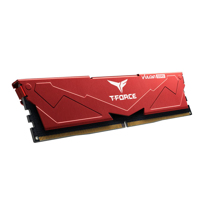Team Group RAM Team D5 6400 32GB C40 Vulcan red K2, Ansicht 3
