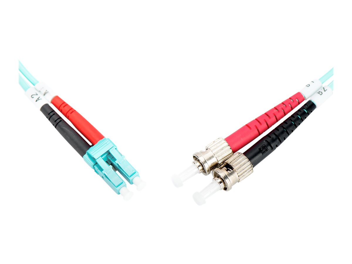 DIGITUS LWL Multimode OM 3 Patchkabel, LC / ST