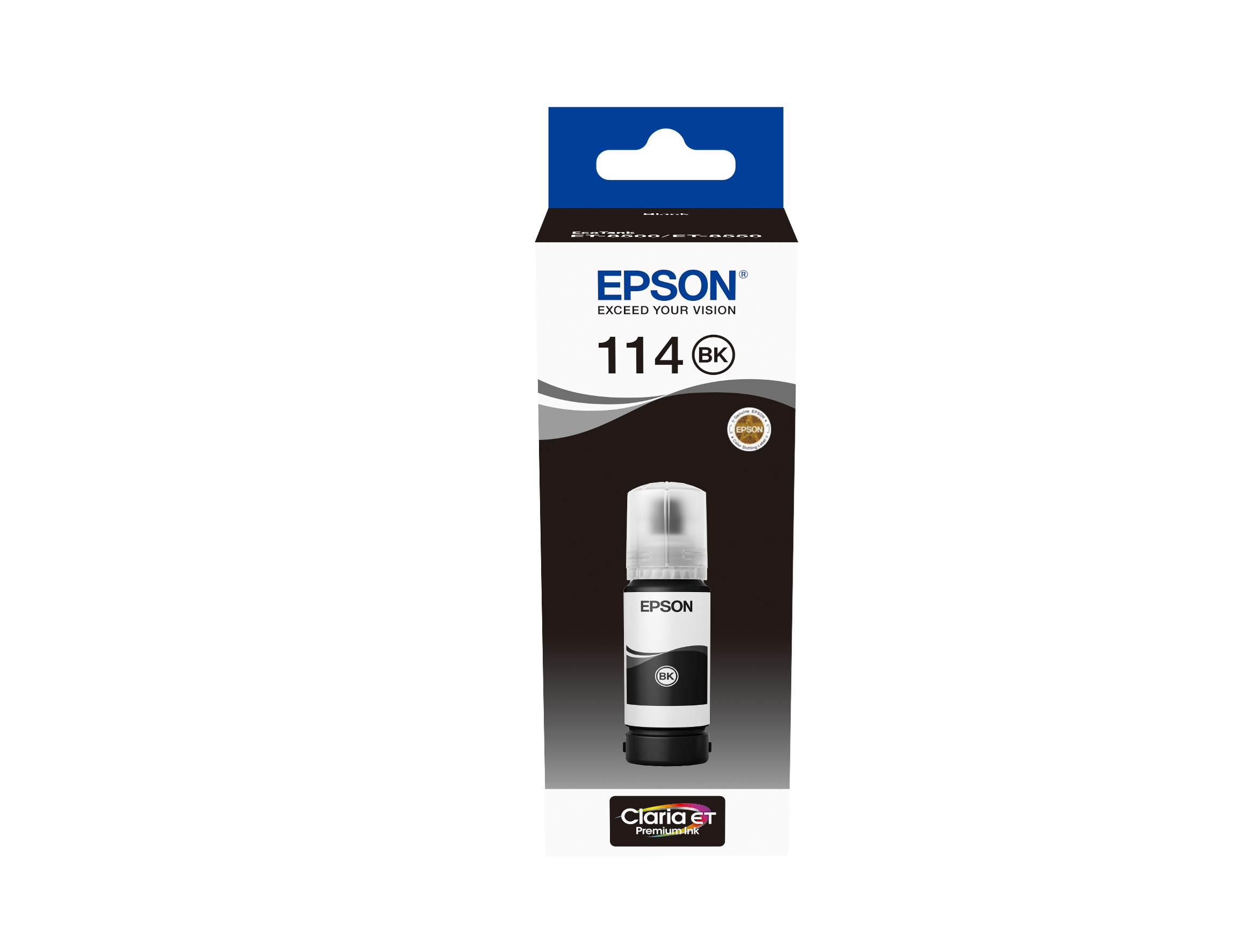 Epson 114 EcoTank Pigment Black ink bottle - Schwarz - Epson - ET-8500 - Standardertrag - 70 ml - Tintenstrahl