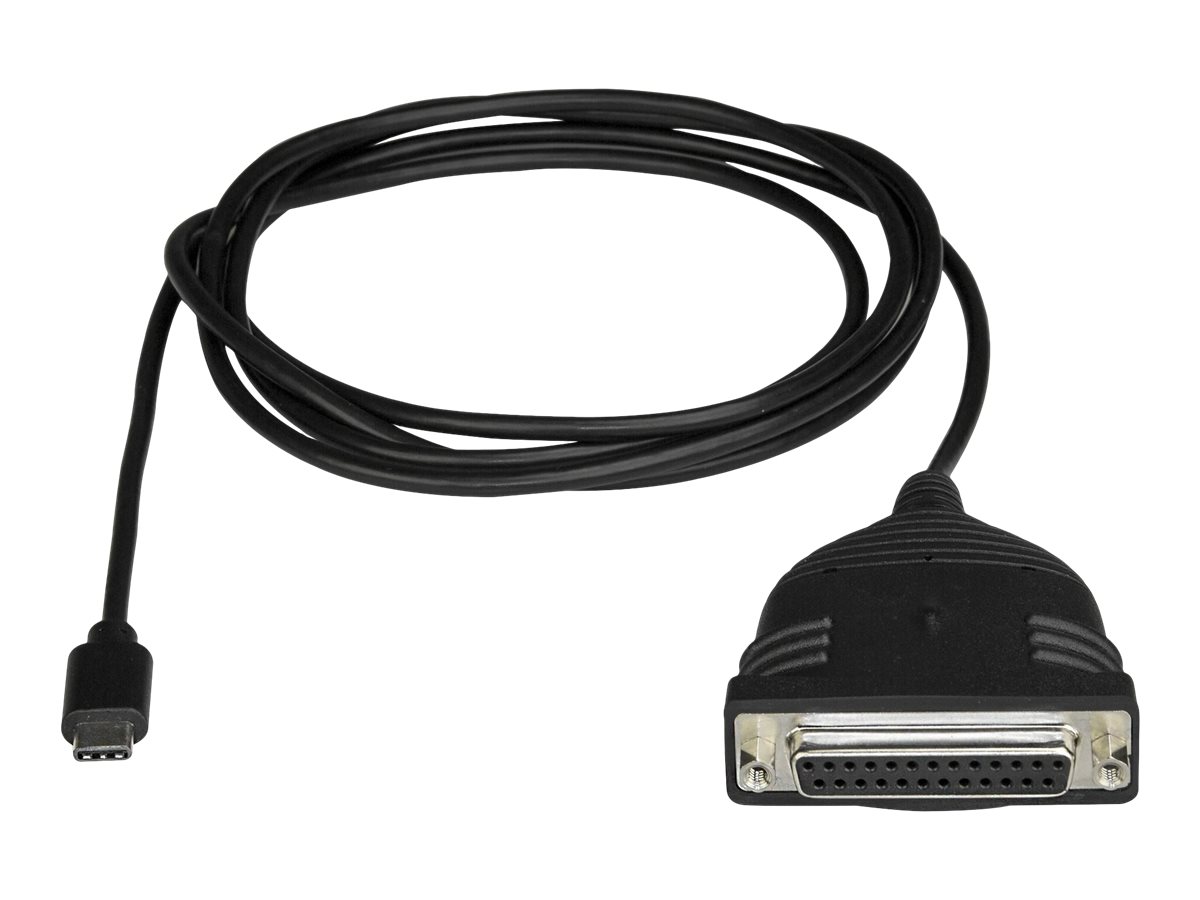 StarTech.com USB-C auf Parallel Druckerkabel - USB zu DB25 - Druckerkabel Adapter - USB C Druckerkabel - Bus Powered, Ansicht 2