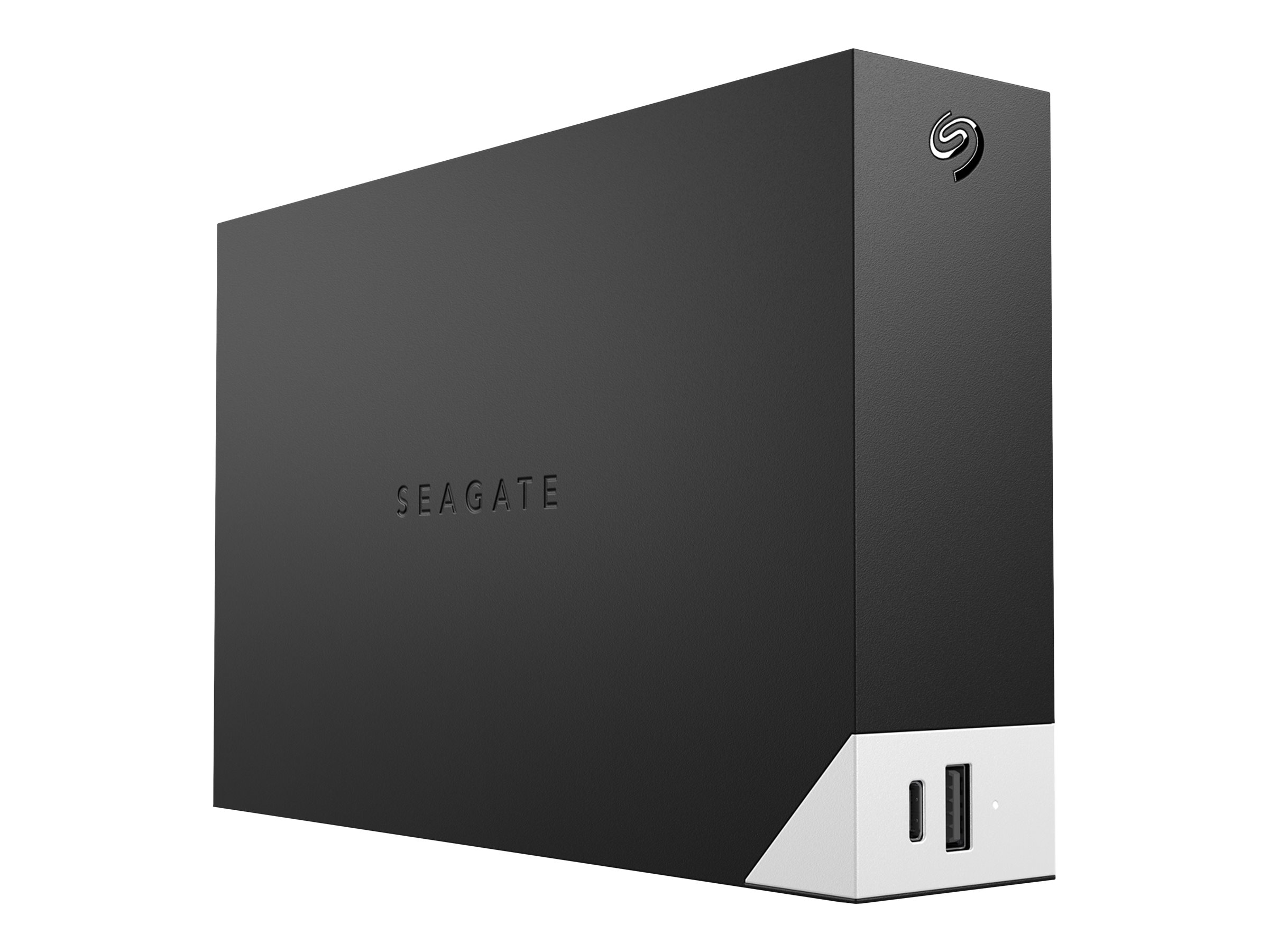 Seagate One Touch with hub STLC12000400 - Festplatte - 12 TB - extern (Stationär) - USB 3.0 - Schwarz