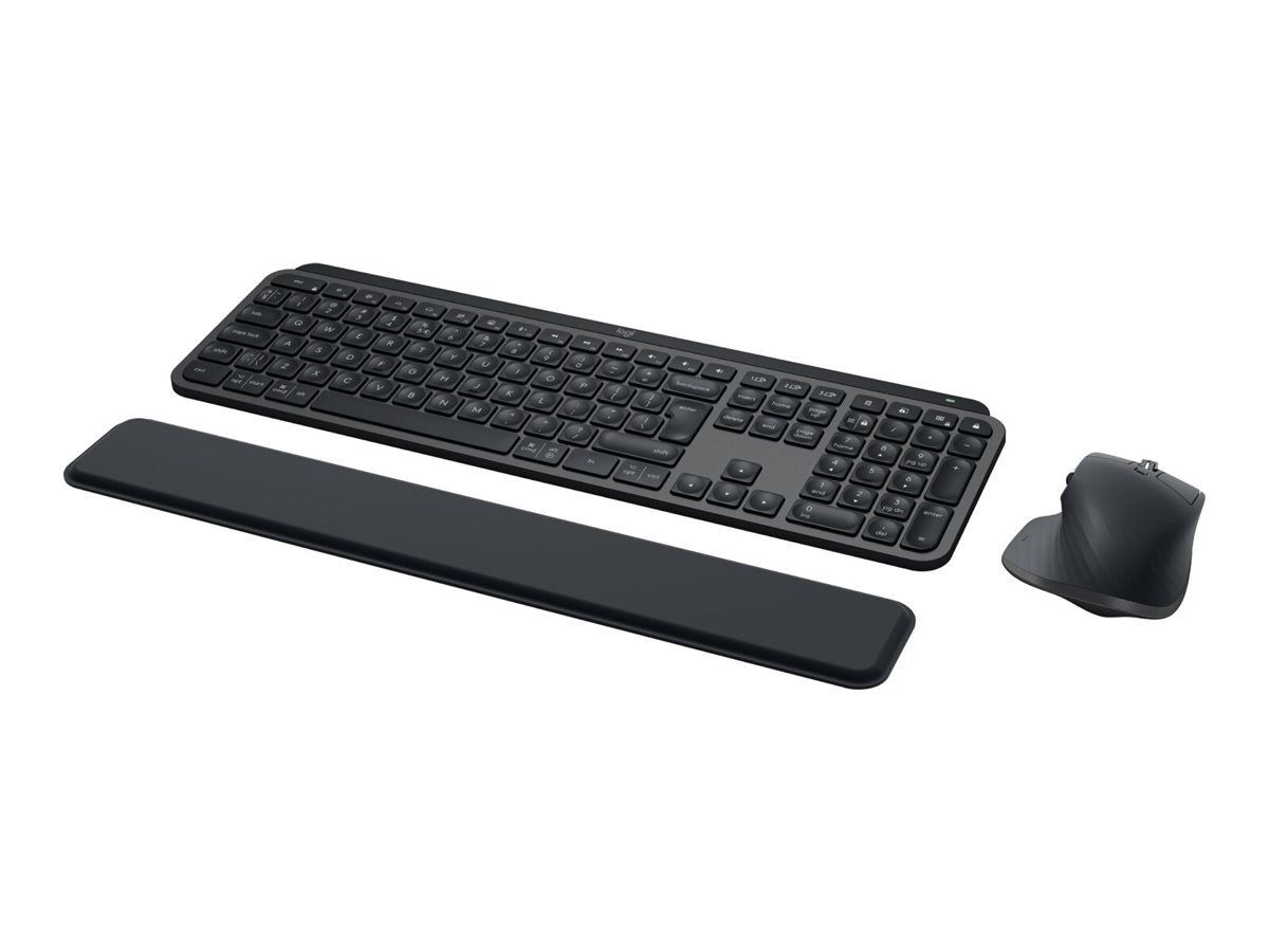 Logitech MX Keys S Combo - Tastatur-und-Maus-Set - hinterleuchtet - kabellos - Bluetooth LE - Nordisch (Dänisch/Finnisch/Norwegisch/Schwedisch)