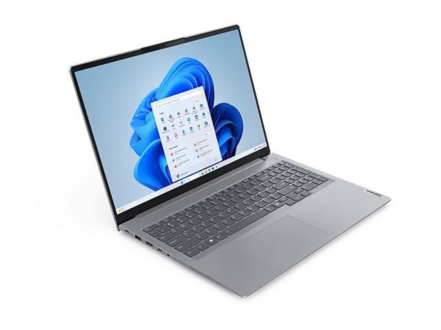 Lenovo ThinkBook 16 G7 ARP 21MW - 180°-Scharnierdesign - AMD Ryzen 5 7535HS / 3.3 GHz - Win 11 Pro - Radeon 660M - 8 GB RAM - 256 GB SSD NVMe - 40.6 cm (16")
