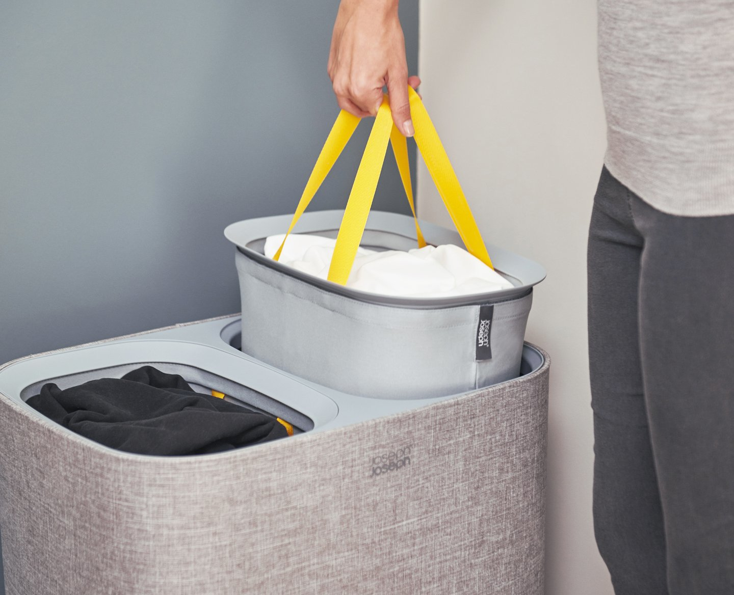 Joseph Joseph 50003 - 90 l - Rechteckig - Baumwolle - Polyester - Grau - Grau - Handwäsche/Maschinenwäsche, Ansicht 3