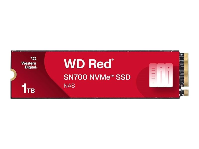 WD Red SN700 - SSD - 1 TB - intern - M.2 2280 - PCIe (NVMe)