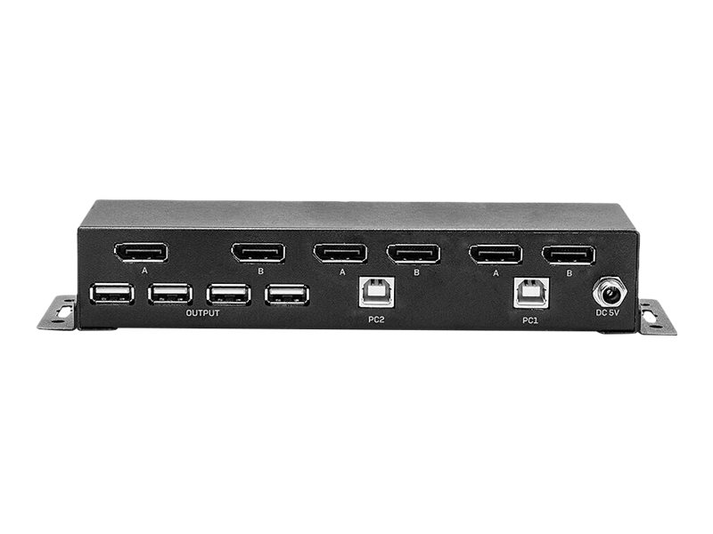 Lindy KVM-Audio-USB-Switch - 2 x KVMAudioUSB