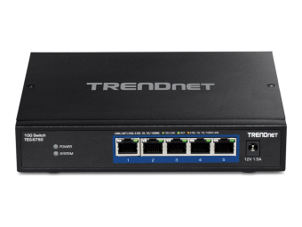 TRENDnet TEG-S750 - Switch - unmanaged - 5 x 10GBase-T