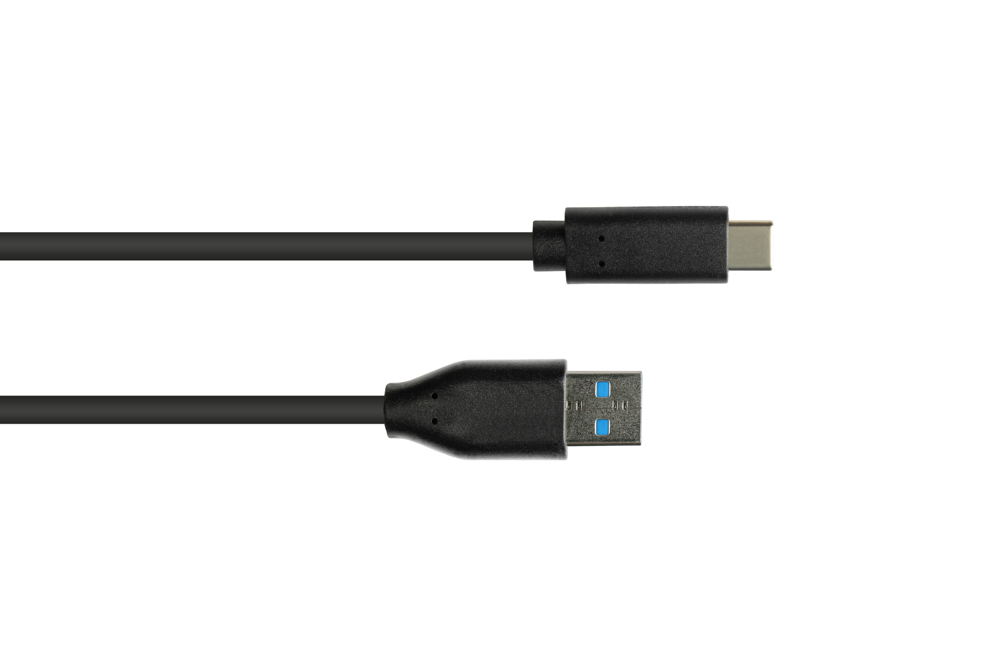 Good Connections 2831-AC005S - 0,5 m - USB A - USB C - USB 3.2 Gen 2 (3.1 Gen 2) - 10 Gbit/s - Schwarz, Ansicht 2