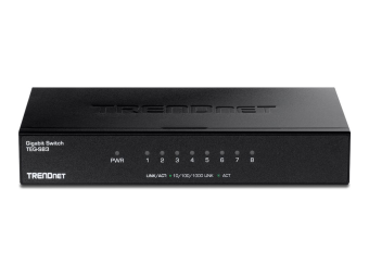 TRENDnet TEG S83 - Switch - 8 x 101001000 - Desktop