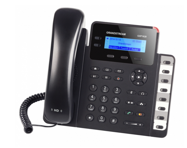 Grandstream GXP1628 - VoIP-Telefon - dreiweg Anruffunktion, Ansicht 3
