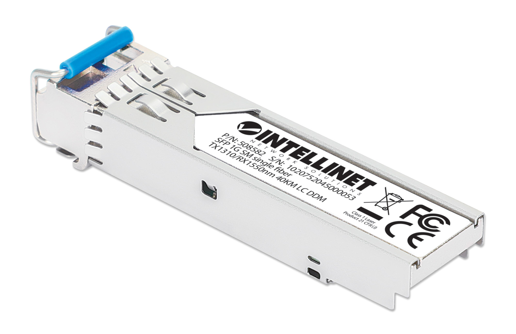 Intellinet SFP (Mini-GBIC)-Transceiver-Modul (gleichwertig mit: Cisco GLC-BX40-D), Ansicht 4