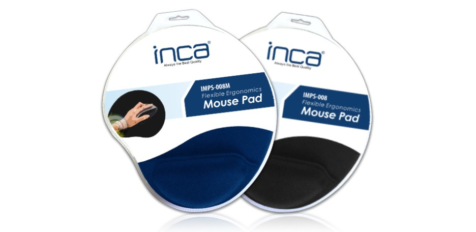 Cian Technology GmbH Inca IMPS-008M - Blau - Monochromatisch - Silikon - Anti-Rutsch-Basis - Mauspad, Ansicht 3