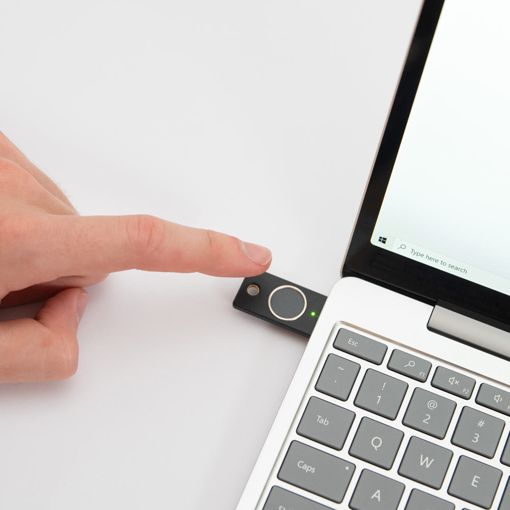 YUBICO YubiKey Bio - FIDO Edition - USB-Sicherheitsschlüssel, Ansicht 2